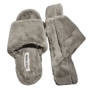 Faux Fur Steve Madden Platform Sandals